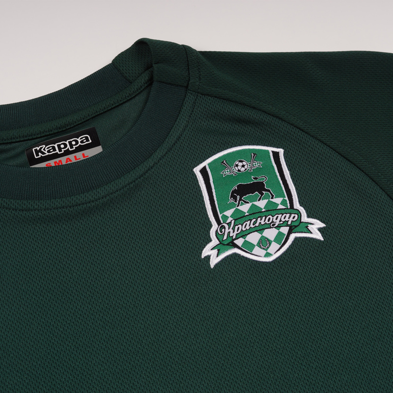 Свитер тренировочный Kappa FC Krasnodar (green) 3-0261J0-NCP-901