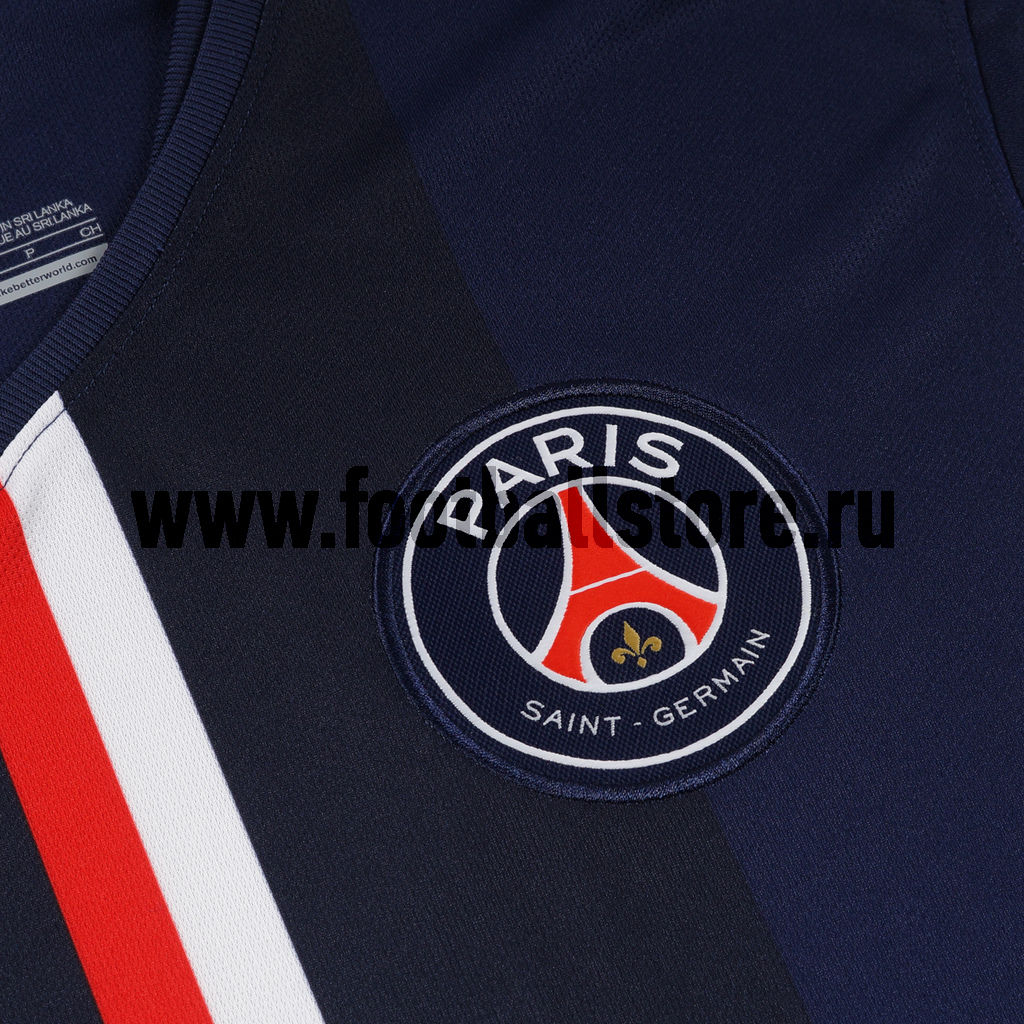 Футболка игровая Nike PSG SS Home Stadium Boys 618764-411