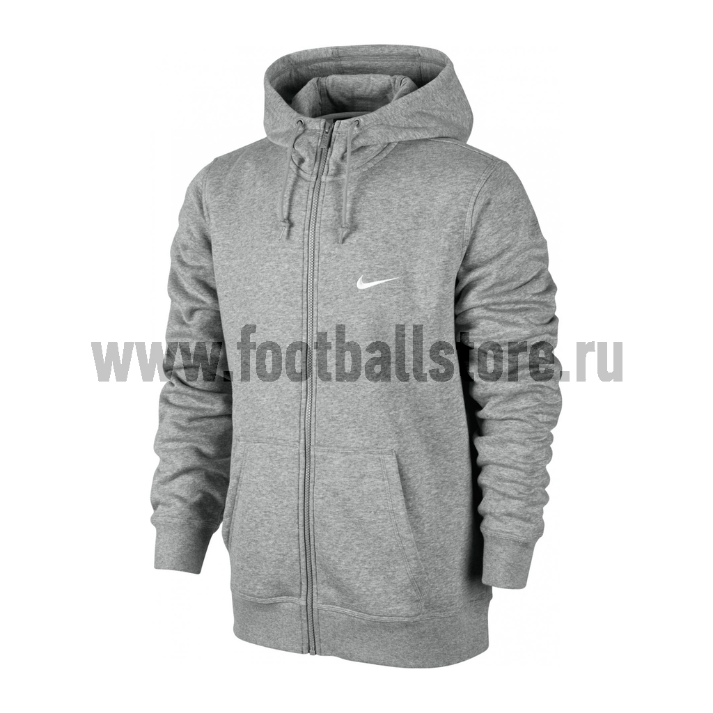 Толстовка Nike Club FZ Hoody-Swoosh 611456-063 – купить в магазине footballstore, цена, фото