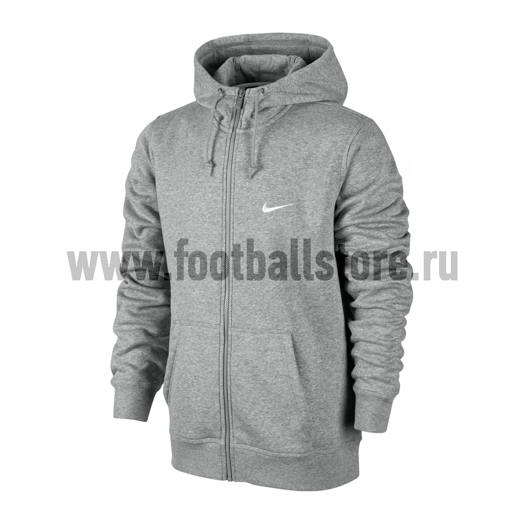 Толстовка Nike Club FZ Hoody-Swoosh 611456-063