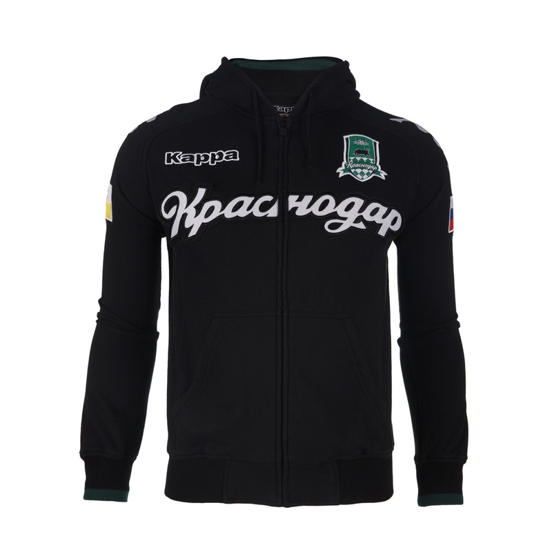 Толстовка с капюшоном Kappa FC Krasnodar black