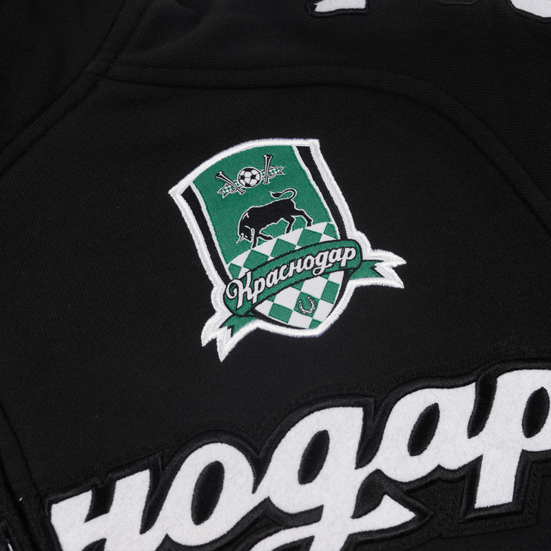 Толстовка с капюшоном Kappa FC Krasnodar black
