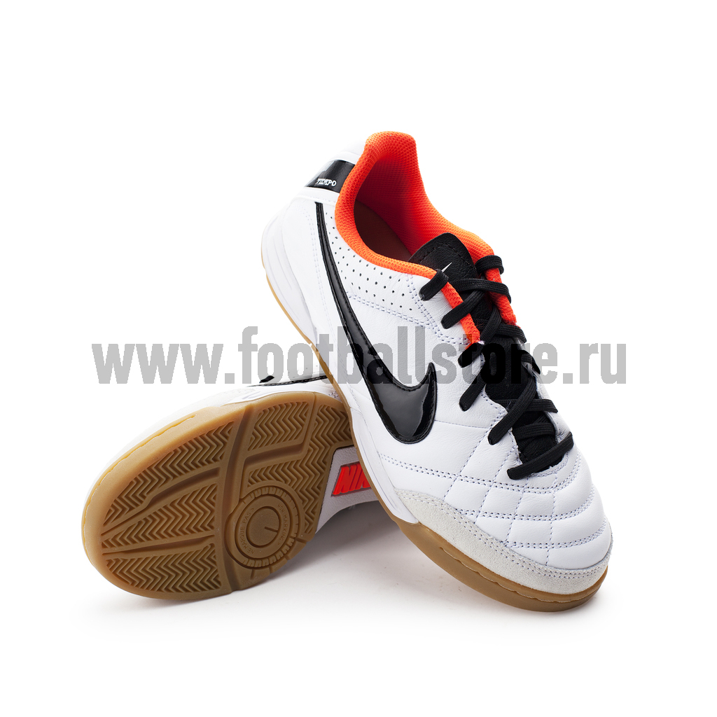 Обувь для зала Nike Tiempo Natural IV LTR IC JR 509082-108