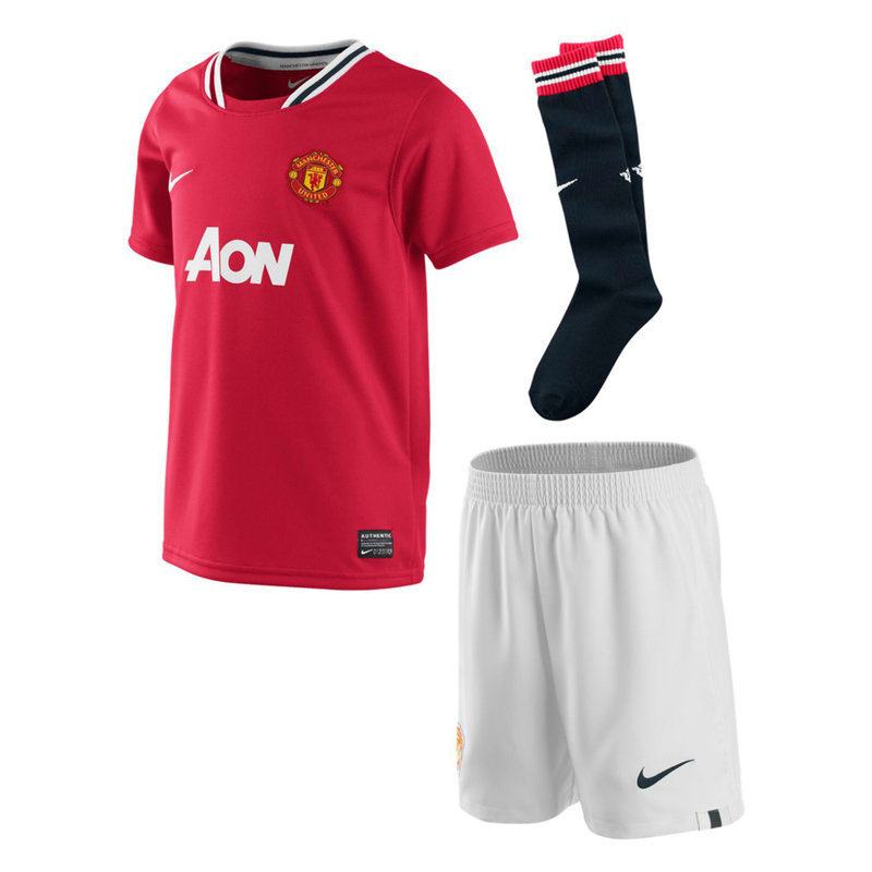 Комплект формы Nike Man Utd lt boys home kit