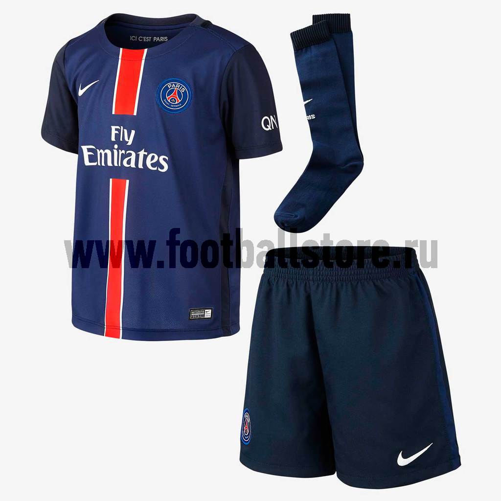 Nike PSG Home LB Kit 658720 411 footballstore