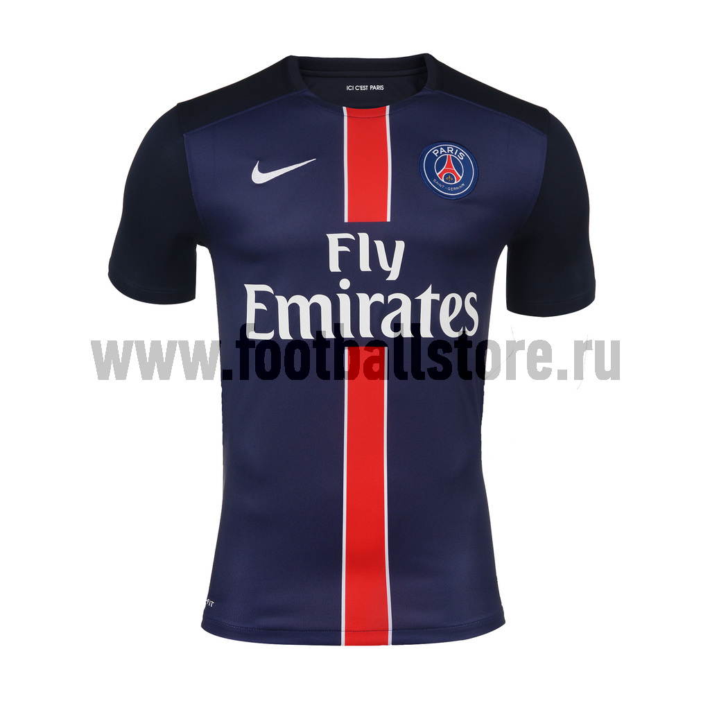 Nike PSG SS Home Stadium JSY Boys 659096 411 footballstore