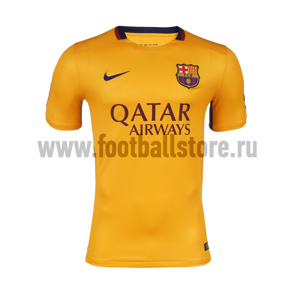 Футболка игровая Nike Barcelona Away 658785-740