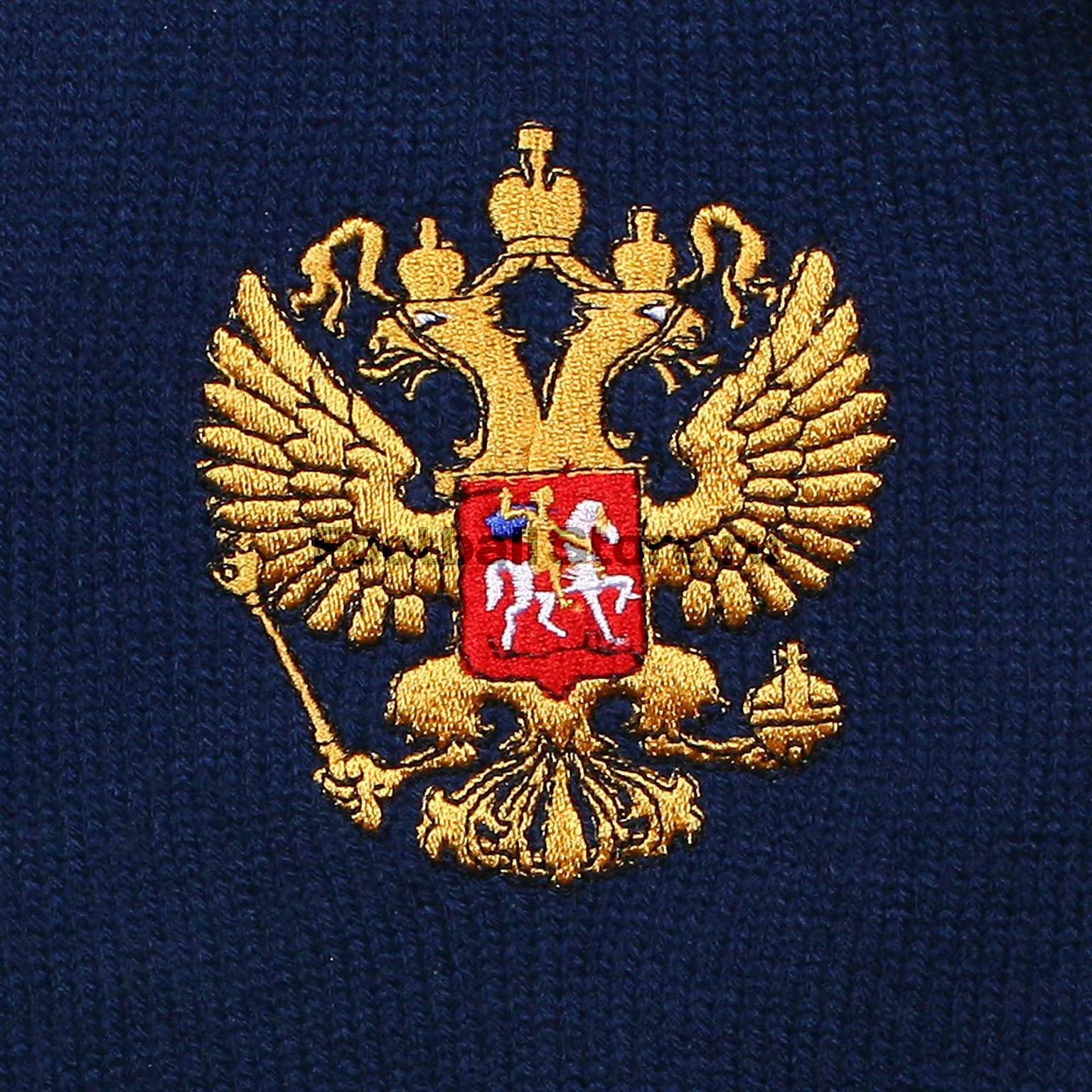 Шарф с вышивкой Россия арт.04001