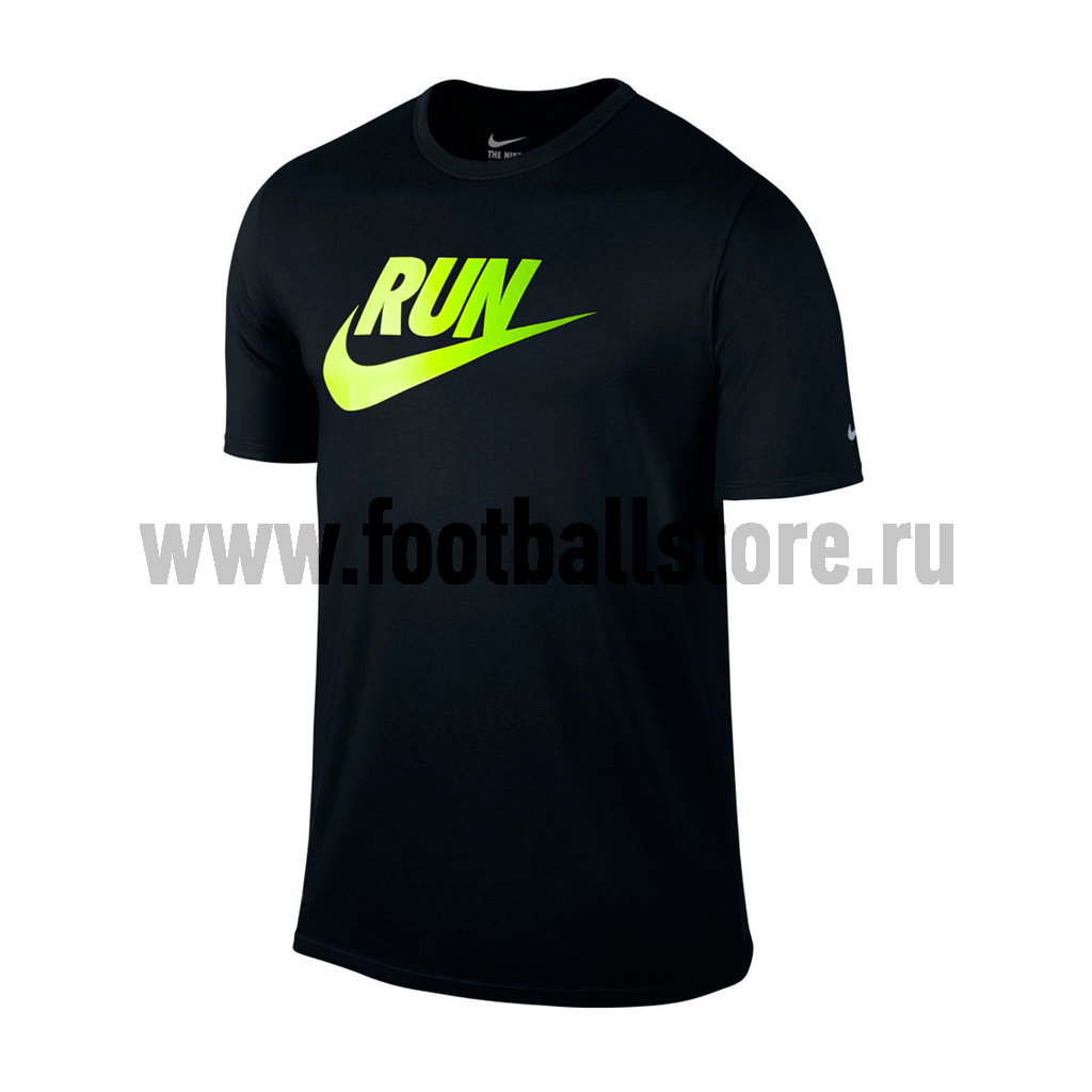 Футболка Nike Run Swoosh Tee 683045-010 