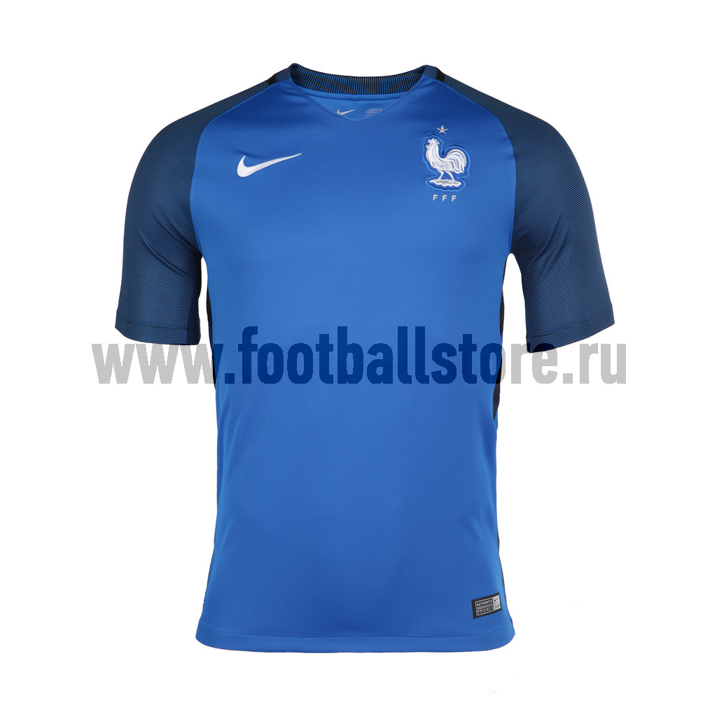 Футболка Nike SS France Stadium Home  JSY 724615-439 