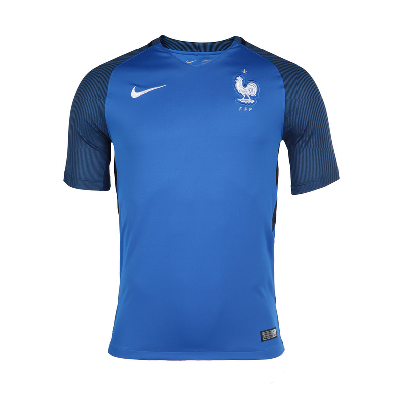 Футболка Nike SS France Stadium Home  JSY 724615-439 