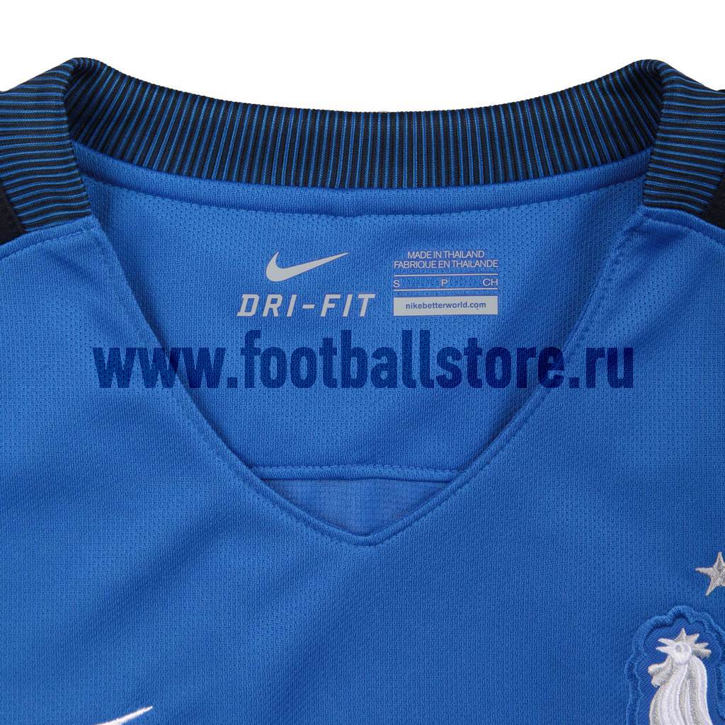 Футболка Nike SS France Stadium Home  JSY 724615-439 