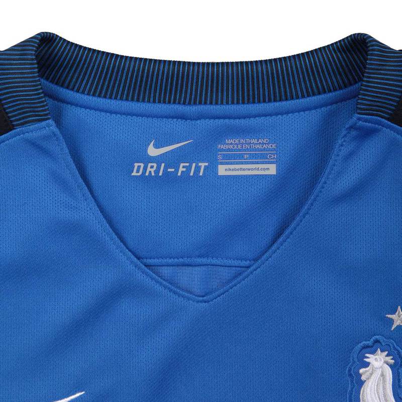 Футболка Nike SS France Stadium Home  JSY 724615-439 