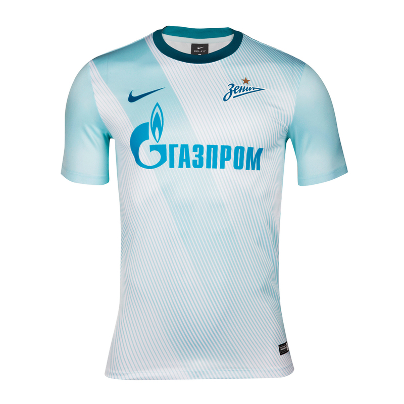 Реплика игровой футболки Nike ФК Зенит 808446-412  