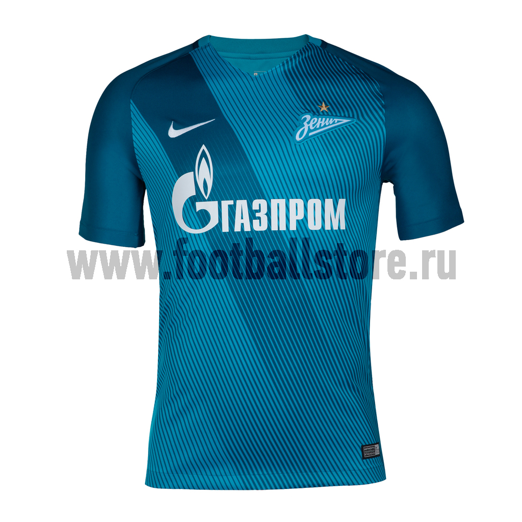 Футболка игровая домашняя Nike ФК Зенит 808455-499 