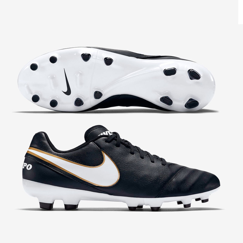 Бутсы Nike Tiempo Genio II Leather FG 819213-010 