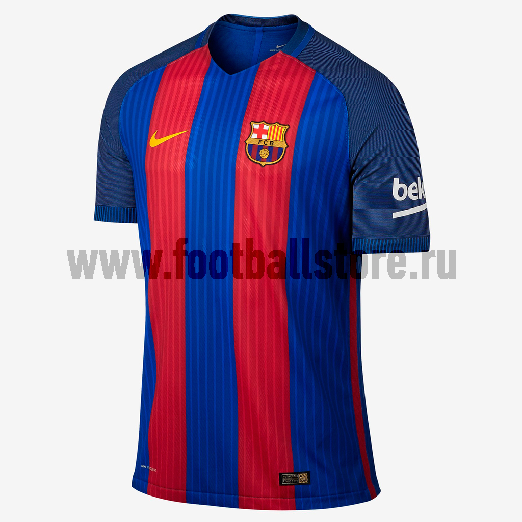 Футболка игровая оригинальная Nike Barcelona Home Match 776846-481  