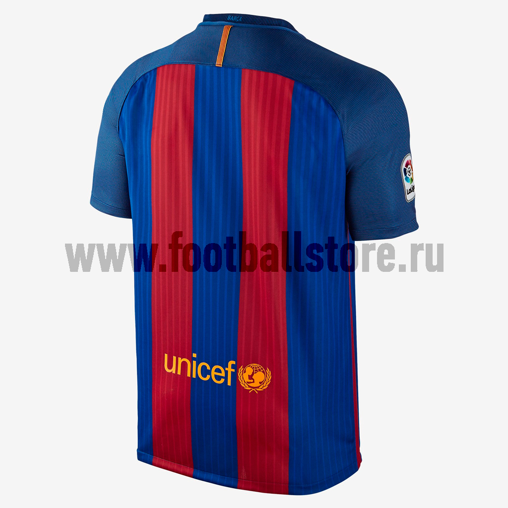 Футболка игровая Nike Barcelona Home Stadium 776850-481 