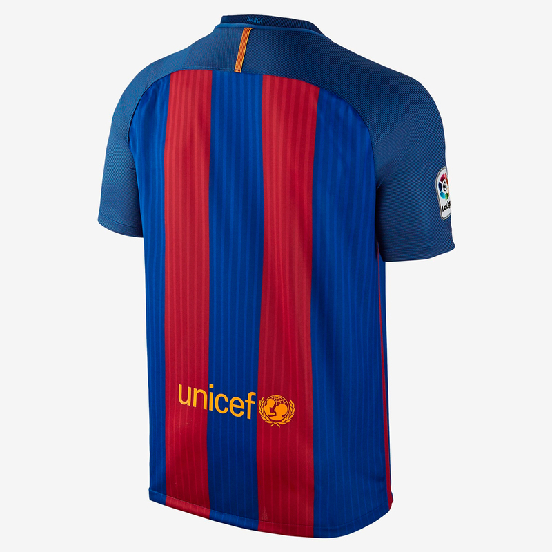 Футболка игровая Nike Barcelona Home Stadium 776850-481 