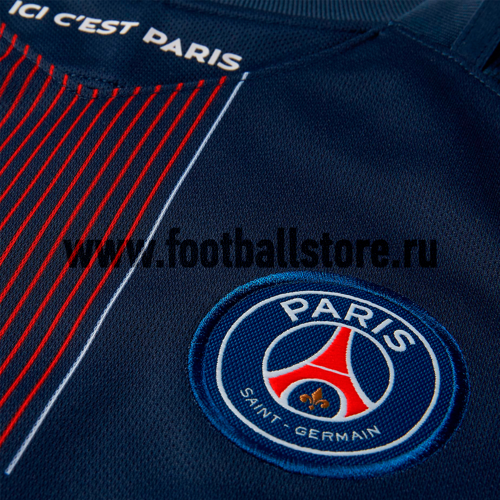 Футболка подростковая Nike PSG Home Stadium Boys 777068-411 