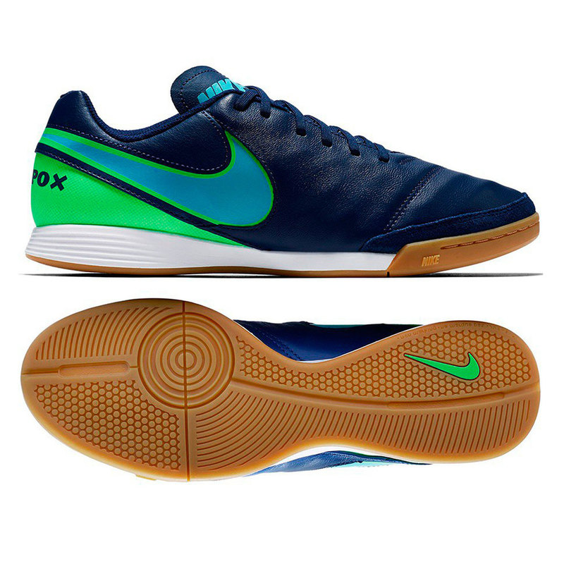 Обувь для зала Nike Tiempo Genio II Leather IC 819215-443