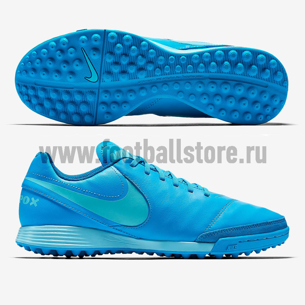 Шиповки Nike TiempoX Genio II Leather TF 819216-444