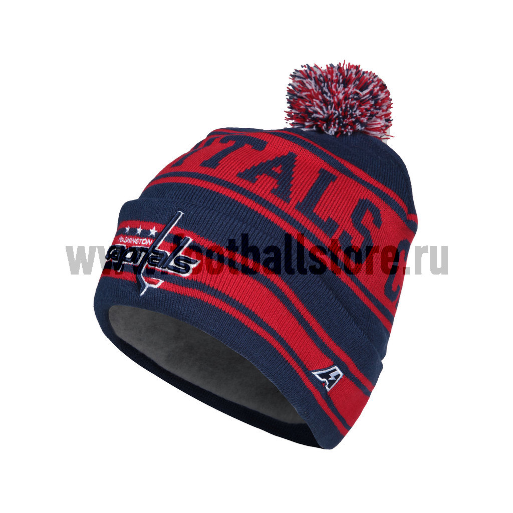 Шапка с помпоном NHL Washington Capitals 59026 