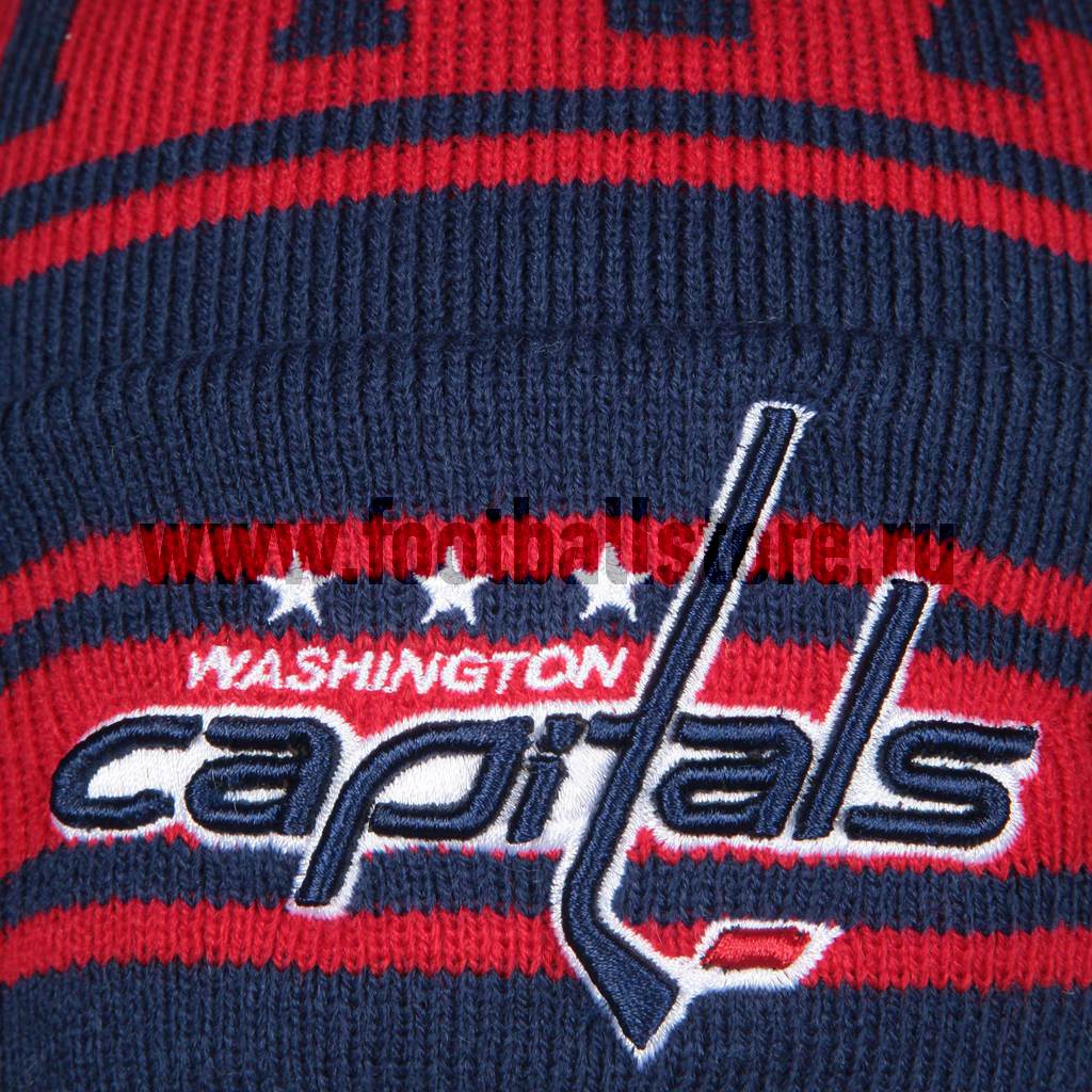 Шапка с помпоном NHL Washington Capitals 59026 