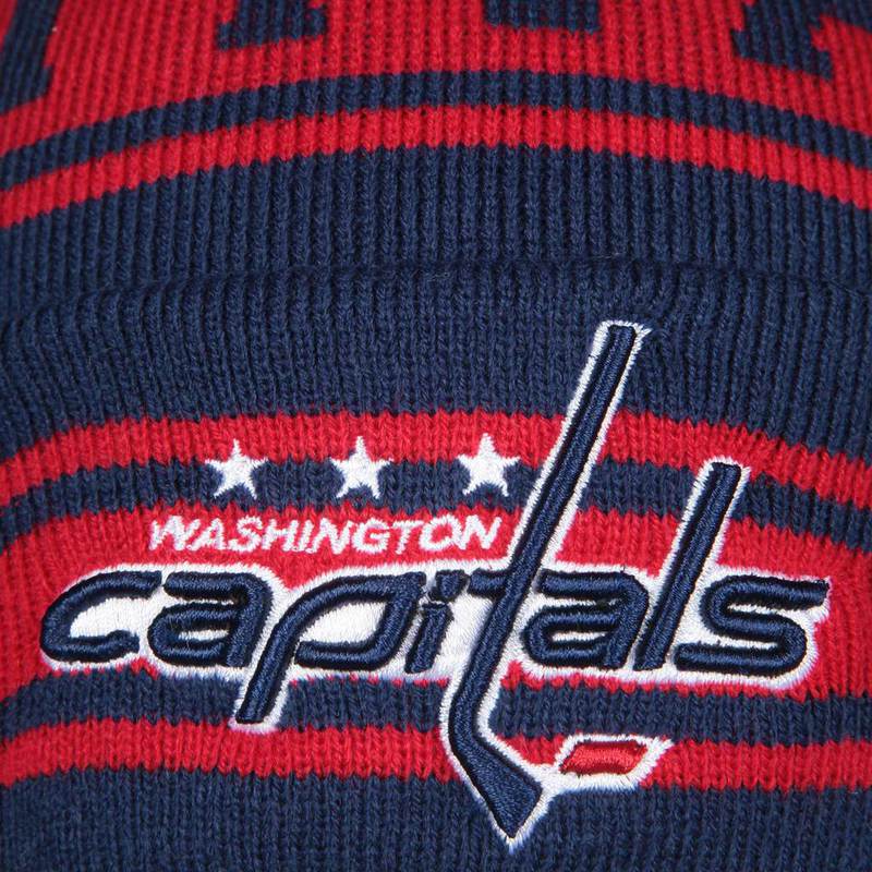 Шапка с помпоном NHL Washington Capitals 59026 